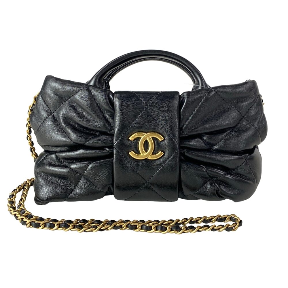 Chanel Mini Bow Bag Handbag AS5849